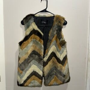 BKE Boutique Faux Fur Vest